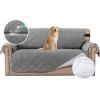 imageHVERSAILTEX 100 Waterproof Sofa Slipcover Washable Armchair Cover NonSlip Furniture Protector for Living Room Couch Cover for Pets Chair Cover with Puppy Paw Silicone Backing Armchair BlackDove