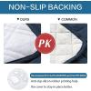 imageHVERSAILTEX 100 Waterproof Sofa Slipcover Washable Armchair Cover NonSlip Furniture Protector for Living Room Couch Cover for Pets Chair Cover with Puppy Paw Silicone Backing Armchair BlackNavy