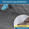 imageHVERSAILTEX 100 Waterproof Sofa Slipcover Washable Armchair Cover NonSlip Furniture Protector for Living Room Couch Cover for Pets Chair Cover with Puppy Paw Silicone Backing Armchair BlackGrey