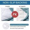 imageHVERSAILTEX 100 Waterproof Sofa Slipcover Washable Armchair Cover NonSlip Furniture Protector for Living Room Couch Cover for Pets Chair Cover with Puppy Paw Silicone Backing Armchair BlackSmoke Blue