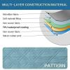 imageHVERSAILTEX 100 Waterproof Sofa Slipcover Washable Armchair Cover NonSlip Furniture Protector for Living Room Couch Cover for Pets Chair Cover with Puppy Paw Silicone Backing Armchair BlackSmoke Blue