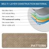 imageHVERSAILTEX 100 Waterproof Sofa Slipcover Washable Armchair Cover NonSlip Furniture Protector for Living Room Couch Cover for Pets Chair Cover with Puppy Paw Silicone Backing Armchair BlackTaupe
