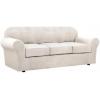 imageHVERSAILTEX 2 Piece Stretch Stylish Furniture CoverProtector Chair Covers for Living Room Soft with Elastic Bottom for Kids Spandex Jacquard Fabric Small ChecksChair BlackIvory