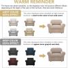 imageHVERSAILTEX 2 Piece Stretch Stylish Furniture CoverProtector Chair Covers for Living Room Soft with Elastic Bottom for Kids Spandex Jacquard Fabric Small ChecksChair BlackSand