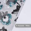 imageHVERSAILTEX Blackout Curtains for BedroomLiving Room Thermal Insulated Printed Curtain Drapes 63 Inches Long Energy Efficient Room Darkening Curtains Pair 2 Panels Vintage Floral Brown ampamp BlueGrey and Teal Floral