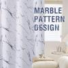 imageHVERSAILTEX Blackout Curtains for BedroomLiving Room Thermal Insulated Printed Curtain Drapes 63 Inches Long Energy Efficient Room Darkening Curtains Pair 2 Panels Vintage Floral Brown ampamp BlueMarble Dark Blue