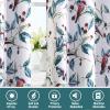 imageHVERSAILTEX Blackout Curtains for BedroomLiving Room Thermal Insulated Printed Curtain Drapes 63 Inches Long Energy Efficient Room Darkening Curtains Pair 2 Panels Vintage Floral Brown ampamp BlueWild Berry and Bird