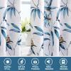 imageHVERSAILTEX Blackout Curtains for BedroomLiving Room Thermal Insulated Printed Curtain Drapes 63 Inches Long Energy Efficient Room Darkening Curtains Pair 2 Panels Vintage Floral Brown ampamp BlueBella Vista Indigo