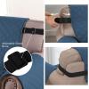 imageHVERSAILTEX Loveseat Couch Cover Reversible Couch Covers for 2 Cushion Couch Water Resistant Furniture Protector Cover with Elastic Strap for Pets KidsLoveseat GreyBeigeDark BlueBeige