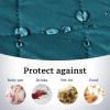imageHVERSAILTEX Loveseat Couch Cover Reversible Couch Covers for 2 Cushion Couch Water Resistant Furniture Protector Cover with Elastic Strap for Pets KidsLoveseat GreyBeigeDark TealBeige