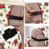 imageHVERSAILTEX Loveseat Couch Cover Reversible Couch Covers for 2 Cushion Couch Water Resistant Furniture Protector Cover with Elastic Strap for Pets KidsLoveseat GreyBeigeRed PoinsettiaBeige