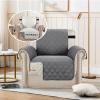 imageHVERSAILTEX Loveseat Couch Cover Reversible Couch Covers for 2 Cushion Couch Water Resistant Furniture Protector Cover with Elastic Strap for Pets KidsLoveseat GreyBeigeGreyBeige