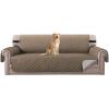 imageHVERSAILTEX Loveseat Couch Cover Reversible Couch Covers for 2 Cushion Couch Water Resistant Furniture Protector Cover with Elastic Strap for Pets KidsLoveseat GreyBeigeTaupe BrownBeige