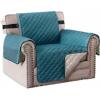 imageHVERSAILTEX Loveseat Couch Cover Reversible Couch Covers for 2 Cushion Couch Water Resistant Furniture Protector Cover with Elastic Strap for Pets KidsLoveseat GreyBeigeDark TealBeige