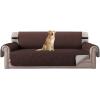 imageHVERSAILTEX Loveseat Couch Cover Reversible Couch Covers for 2 Cushion Couch Water Resistant Furniture Protector Cover with Elastic Strap for Pets KidsLoveseat GreyBeigeBrownBeige
