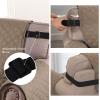 imageHVERSAILTEX Loveseat Couch Cover Reversible Couch Covers for 2 Cushion Couch Water Resistant Furniture Protector Cover with Elastic Strap for Pets KidsLoveseat GreyBeigeTaupe BrownBeige