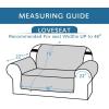 imageHVERSAILTEX Loveseat Couch Cover Reversible Couch Covers for 2 Cushion Couch Water Resistant Furniture Protector Cover with Elastic Strap for Pets KidsLoveseat GreyBeigeGreyBeige