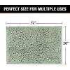 imageHVERSAILTEX Navy Blue Bath Rug Bath Mat Non Slip Bath Mats for Bathroom Floor Bathroom Rug Extra Thick Chenille Rug 17quot x 24quot Absorbent Soft Shaggy Washable Dry Fast Plush Rugs for BathtubsSage