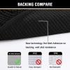 imageHVERSAILTEX Navy Blue Bath Rug Bath Mat Non Slip Bath Mats for Bathroom Floor Bathroom Rug Extra Thick Chenille Rug 17quot x 24quot Absorbent Soft Shaggy Washable Dry Fast Plush Rugs for BathtubsBlack
