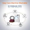 imageHVERSAILTEX Reversible Quilted Recliner Covers Recliner Chair Cover Water Resistant Furniture Protector Washable Couch Cover with Elastic Straps for Kids Pets Oversized Recliner BrownBeigeRedTan