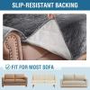 imageHVERSAILTEX Thick Velvet Loveseat Cover Soft Couch Cover for 2 Cushion Cover Washable Furniture Protector for Dogs NonSlip Sofa Slipcover Fit Sitting Width Up to 54quotLoveseat LodenGrey
