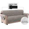 imageHVERSAILTEX Thick Velvet Loveseat Cover Soft Couch Cover for 2 Cushion Cover Washable Furniture Protector for Dogs NonSlip Sofa Slipcover Fit Sitting Width Up to 54quotLoveseat LodenTaupe