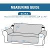imageHVERSAILTEX Thick Velvet Loveseat Cover Soft Couch Cover for 2 Cushion Cover Washable Furniture Protector for Dogs NonSlip Sofa Slipcover Fit Sitting Width Up to 54quotLoveseat LodenBurgundy