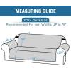 imageHVERSAILTEX Thick Velvet Loveseat Cover Soft Couch Cover for 2 Cushion Cover Washable Furniture Protector for Dogs NonSlip Sofa Slipcover Fit Sitting Width Up to 54quotLoveseat LodenGrey