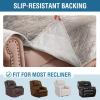 imageHVERSAILTEX Thick Velvet Loveseat Cover Soft Couch Cover for 2 Cushion Cover Washable Furniture Protector for Dogs NonSlip Sofa Slipcover Fit Sitting Width Up to 54quotLoveseat LodenTaupe