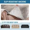 imageHVERSAILTEX Thick Velvet Loveseat Cover Soft Couch Cover for 2 Cushion Cover Washable Furniture Protector for Dogs NonSlip Sofa Slipcover Fit Sitting Width Up to 54quotLoveseat LodenTaupe