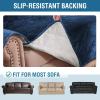 imageHVERSAILTEX Thick Velvet Loveseat Cover Soft Couch Cover for 2 Cushion Cover Washable Furniture Protector for Dogs NonSlip Sofa Slipcover Fit Sitting Width Up to 54quotLoveseat LodenNavy