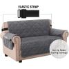 imageHVERSAILTEX Thick Velvet Loveseat Cover Soft Couch Cover for 2 Cushion Cover Washable Furniture Protector for Dogs NonSlip Sofa Slipcover Fit Sitting Width Up to 54quotLoveseat LodenGrey