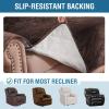 imageHVERSAILTEX Thick Velvet Loveseat Cover Soft Couch Cover for 2 Cushion Cover Washable Furniture Protector for Dogs NonSlip Sofa Slipcover Fit Sitting Width Up to 54quotLoveseat LodenBrown
