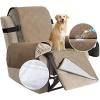 imageHVERSAILTEX 100 Waterproof Furniture Protector for Recliner Sofa Cover for Leather Sofa NonSlip Protector for Recliner Chair Cover Protect from Pets KidsTaupe