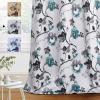 Grey and Teal Floral