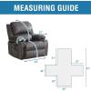 imageHVERSAILTEX 100 Waterproof Power Lift Recliner Chair Cover NonSlip Electric Reclining Cover for Recliner Chair Washable Power Lift Recliner Cover Stay in Place Ideal Furniture Protector GraySage