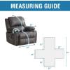 imageHVERSAILTEX 100 Waterproof Power Lift Recliner Chair Cover NonSlip Electric Reclining Cover for Recliner Chair Washable Power Lift Recliner Cover Stay in Place Ideal Furniture Protector GrayPale Oak