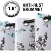 imageHVERSAILTEX Blackout Curtains for Living Room Darkening Thermal Insulated Panels 84 Inch Long Light Blocking Grommet CurtainsDrapes 2 Panels Vintage Classical Floral Printing Bluestone and TaupeGreyTurquoise