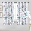 imageHVERSAILTEX Blackout Curtains for Living Room Darkening Thermal Insulated Panels 84 Inch Long Light Blocking Grommet CurtainsDrapes 2 Panels Vintage Classical Floral Printing Bluestone and TaupeGreyTurquoise