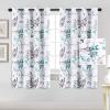 imageHVERSAILTEX Blackout Curtains for Living Room Darkening Thermal Insulated Panels 84 Inch Long Light Blocking Grommet CurtainsDrapes 2 Panels Vintage Classical Floral Printing Bluestone and TaupeGreyTurquoise