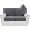 imageHVERSAILTEX MultiPieces Sofa Covers Stretch Couch Covers Form Fitted Seats and Back Cushions Covers 3 Seat Covers Plus 3 Back Cusion Covers Bonus 2 Armrest Covers GreyNeutral Gray