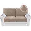 imageHVERSAILTEX MultiPieces Sofa Covers Stretch Couch Covers Form Fitted Seats and Back Cushions Covers 3 Seat Covers Plus 3 Back Cusion Covers Bonus 2 Armrest Covers GreySand