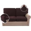 imageHVERSAILTEX MultiPieces Sofa Covers Stretch Couch Covers Form Fitted Seats and Back Cushions Covers 3 Seat Covers Plus 3 Back Cusion Covers Bonus 2 Armrest Covers GreyChocolate