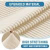 imageHVERSAILTEX MultiPieces Sofa Covers Stretch Couch Covers Form Fitted Seats and Back Cushions Covers 3 Seat Covers Plus 3 Back Cusion Covers Bonus 2 Armrest Covers GreyNatural