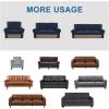 imageHVERSAILTEX MultiPieces Sofa Covers Stretch Couch Covers Form Fitted Seats and Back Cushions Covers 3 Seat Covers Plus 3 Back Cusion Covers Bonus 2 Armrest Covers GreyNavy