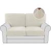 imageHVERSAILTEX MultiPieces Sofa Covers Stretch Couch Covers Form Fitted Seats and Back Cushions Covers 3 Seat Covers Plus 3 Back Cusion Covers Bonus 2 Armrest Covers GreyIvory