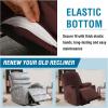 imageHVERSAILTEX Rich Velvet Stretch Recliner Slipcovers 1 Piece Electric Power Lift Recliner Chair Cover Fitted Standard Large Power Lift Recliner with Side Pocket Soft and Thick Single Seat GreyBrown