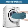 imageHVERSAILTEX Super Stretch Recliner Cover Recliner Couch Covers Recliner Chair Cover Form Fitted Non Slip Reclining Slipcovers for Standard Large Recliner Soft Thick 1 Pack BeigeStorm Blue