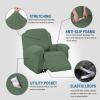 imageHVERSAILTEX Super Stretch Recliner Cover Recliner Couch Covers Recliner Chair Cover Form Fitted Non Slip Reclining Slipcovers for Standard Large Recliner Soft Thick 1 Pack BeigeLoden Frost