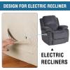 imageHVERSAILTEX Super Stretch Recliner Cover Recliner Couch Covers Recliner Chair Cover Form Fitted Non Slip Reclining Slipcovers for Standard Large Recliner Soft Thick 1 Pack BeigeBeige